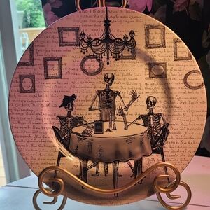 Royal Stafford Halloween Bone Appetite 11 Inch Plate